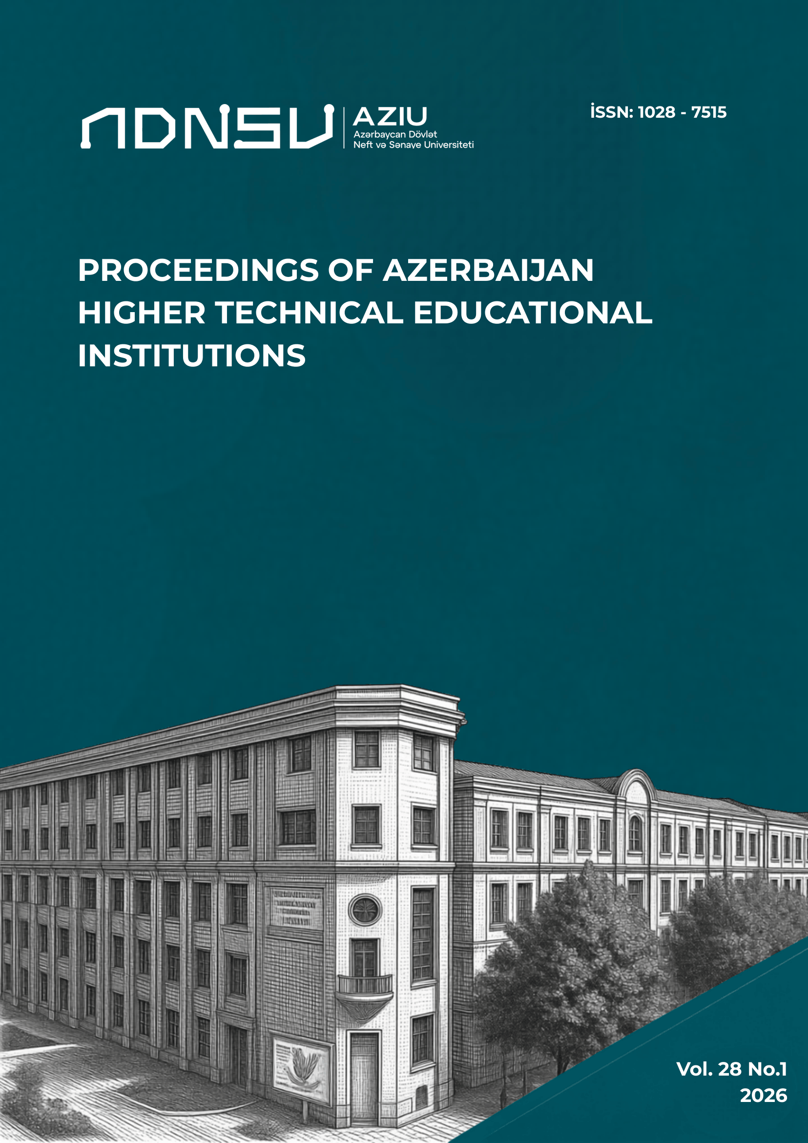 Cover of Proceedings of Azerbaijan Higher Technical Educational Institutions